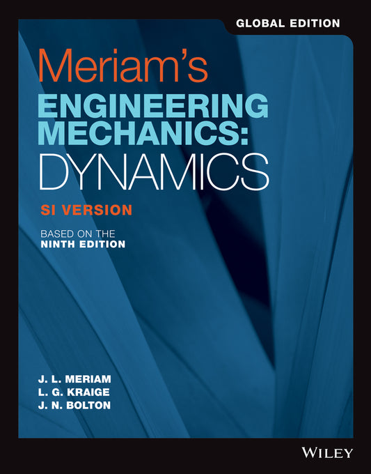 Meriam's Engineering Mechanics: Dynamics, Global Edition cover