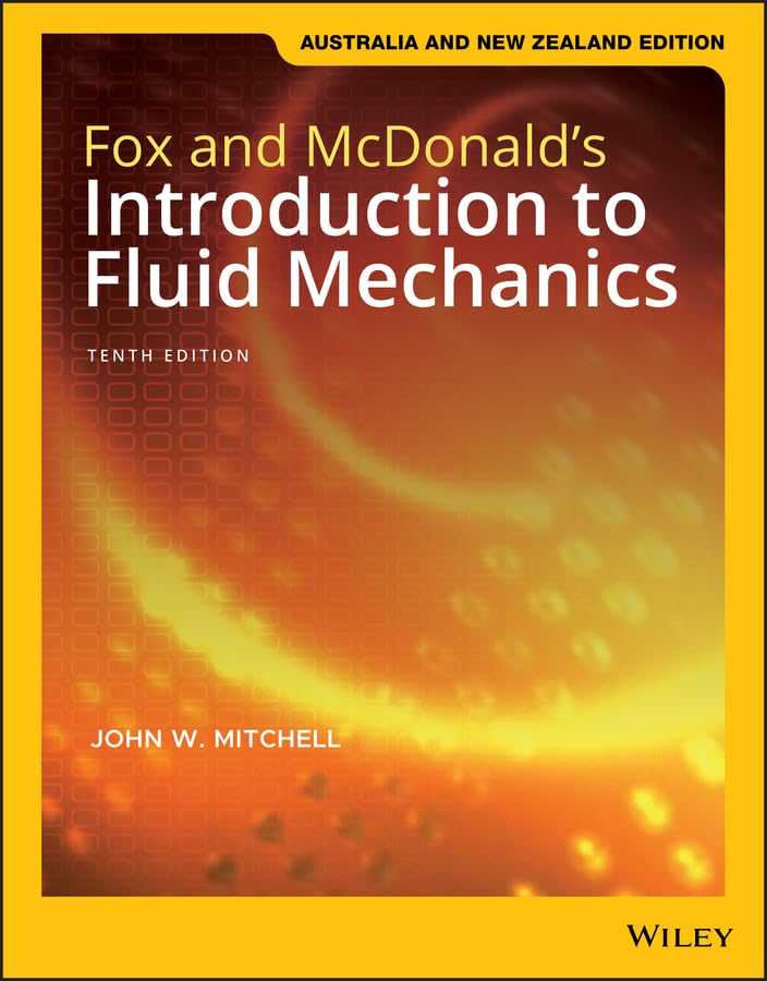 Fox and McDonald's Introduction to Fluid Mechanics, Australia and New Zealand Edition cover