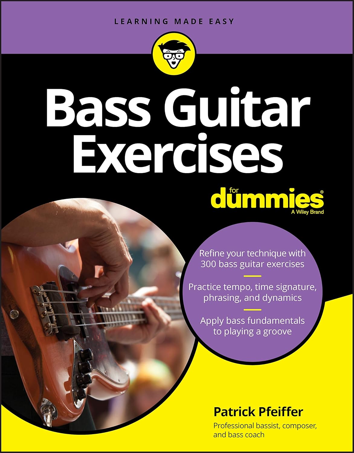 Bass Guitar Exercises For Dummies cover