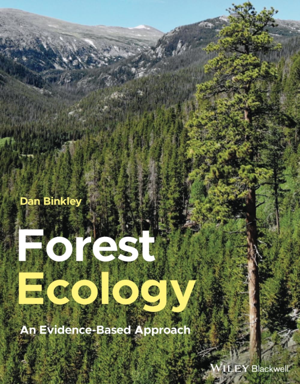 Forest Ecology: An Evidence-Based Approach cover