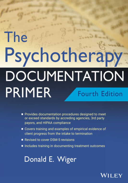 The Psychotherapy Documentation Primer