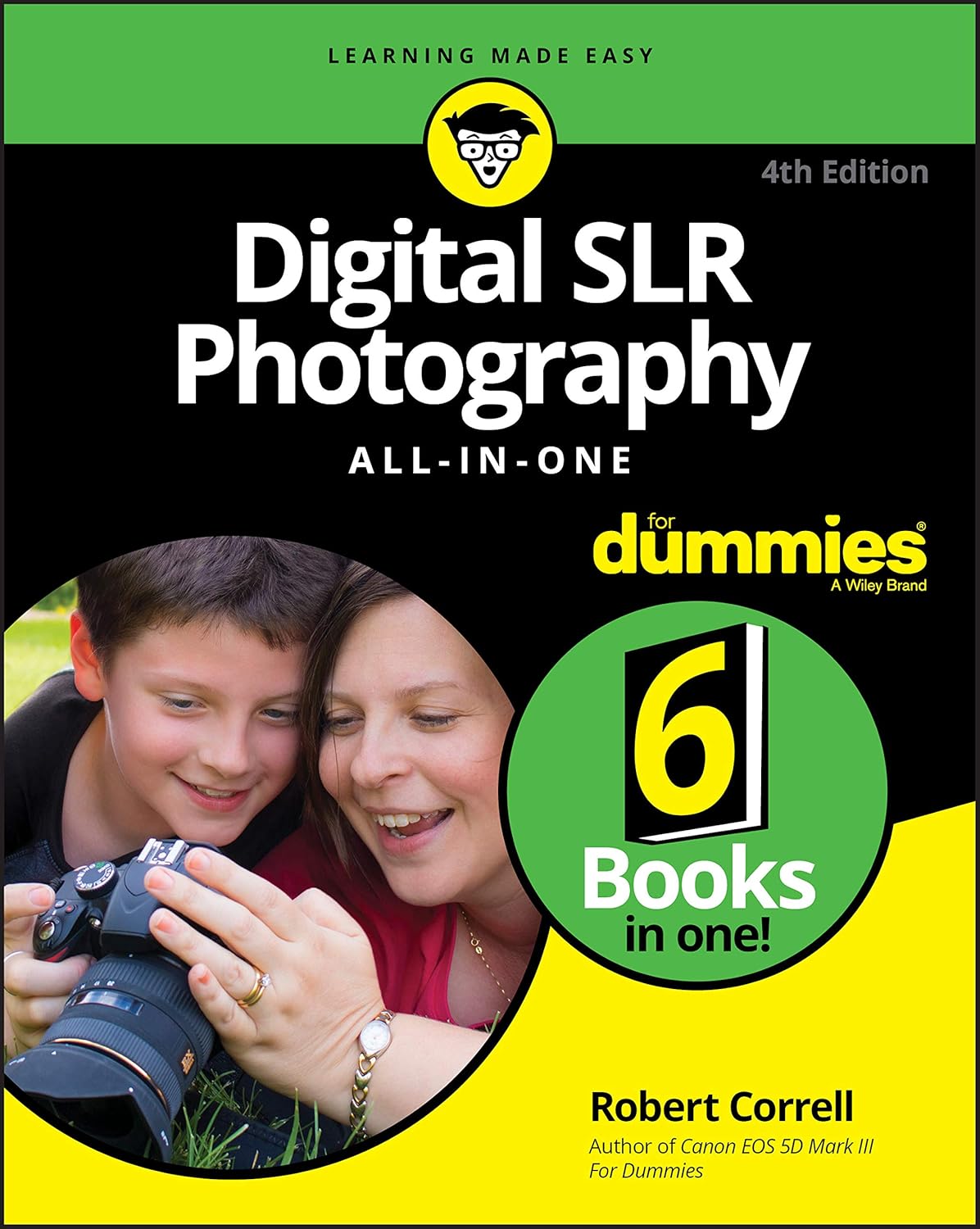 Digital SLR Photography All-in-One For Dummies cover