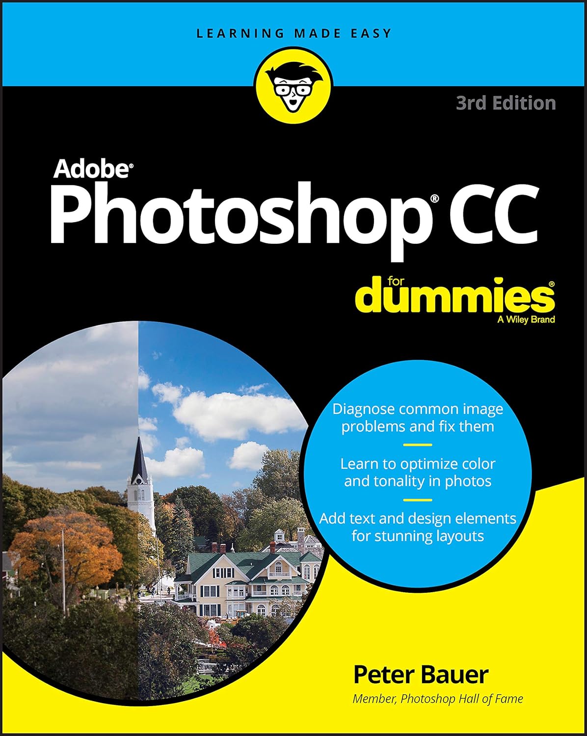 Adobe Photoshop CC For Dummies cover