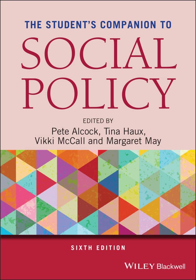The Student's Companion to Social Policy cover