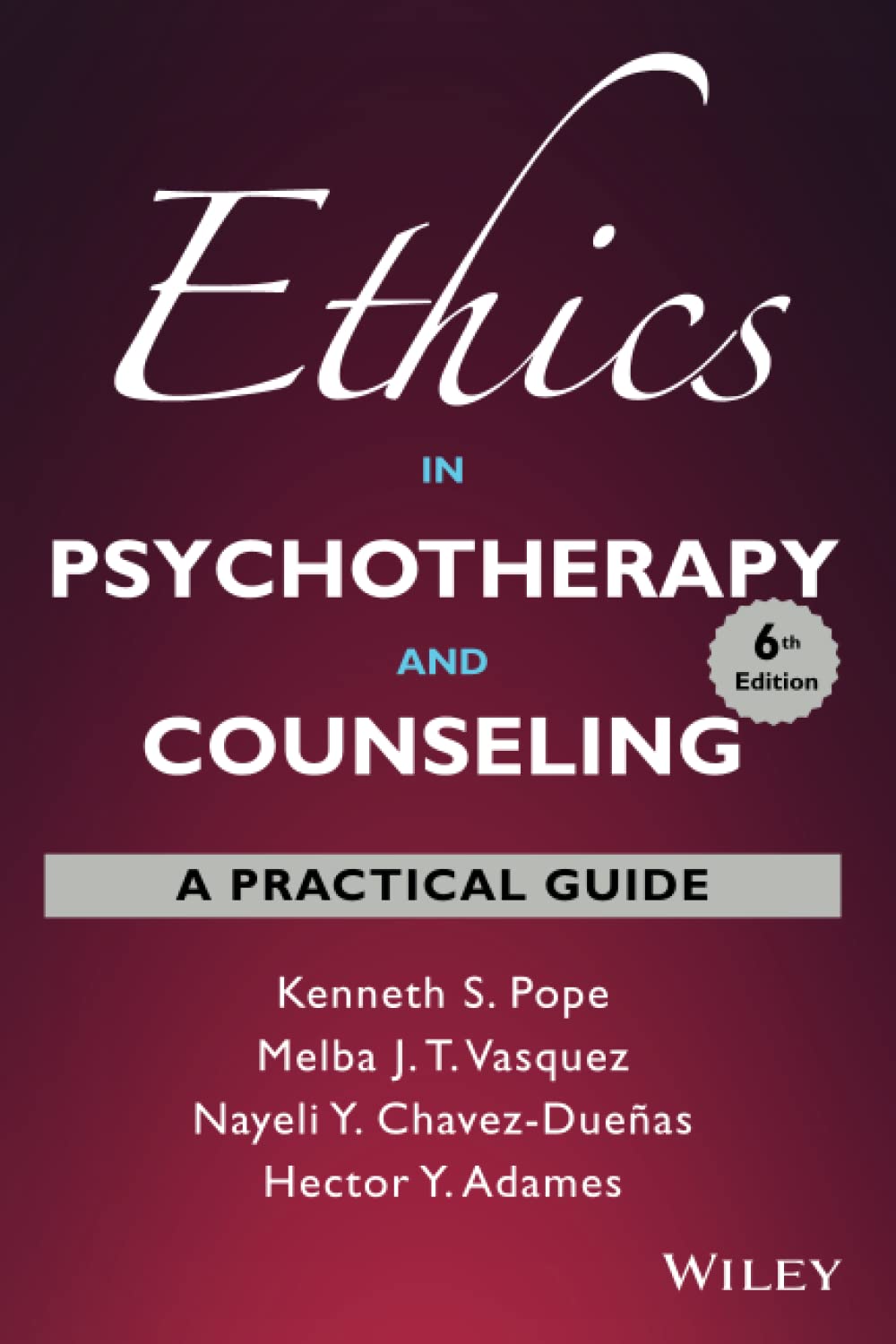 Ethics in Psychotherapy and Counseling