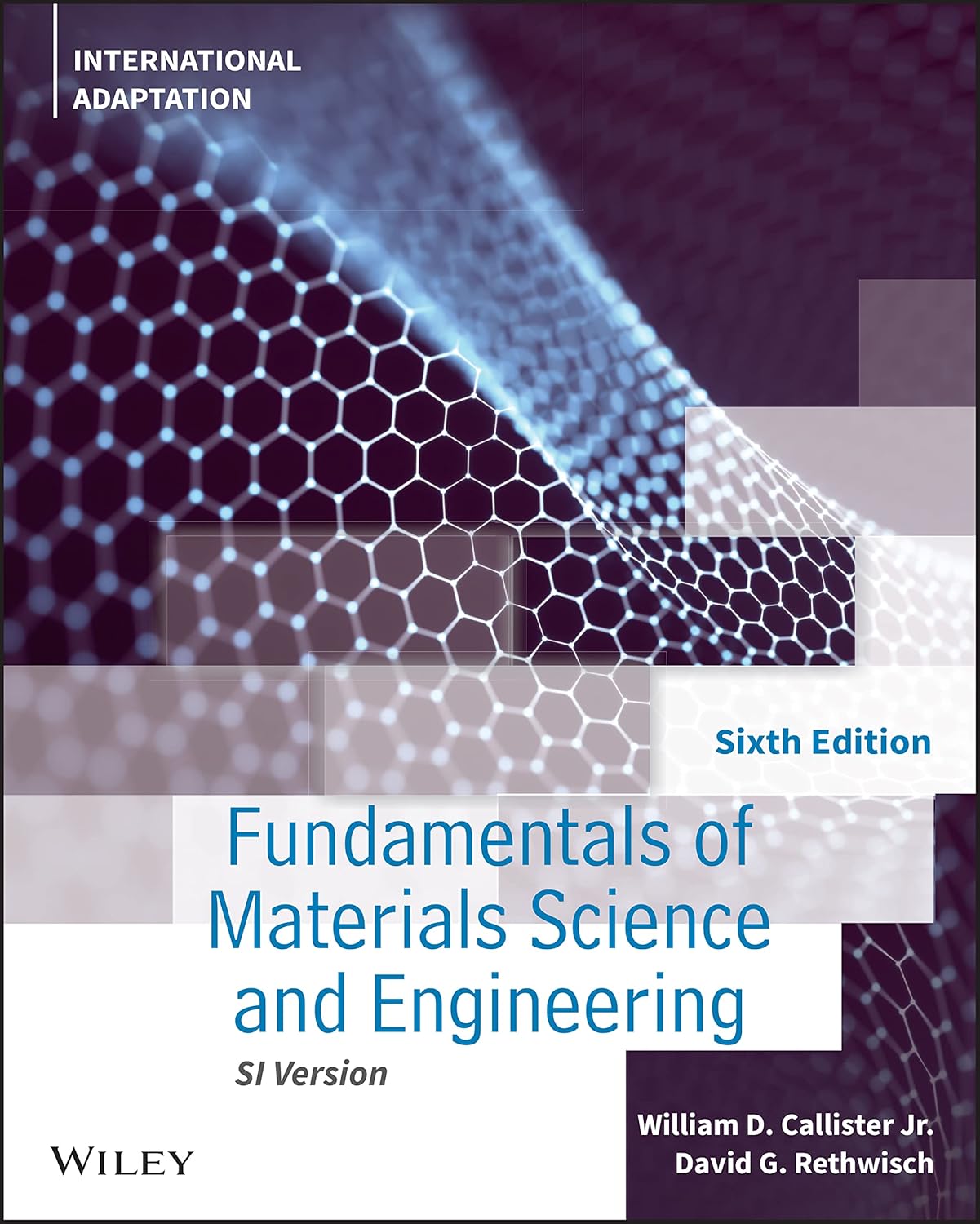 Fundamentals of Materials Science and Engineering: An Integrated Approach, International Adaptation cover
