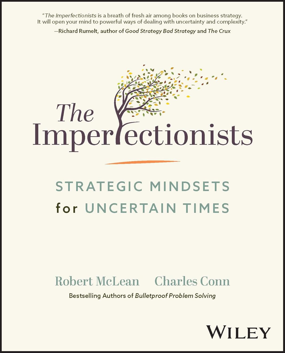 The Imperfectionists: Strategic Mindsets for Uncertain Times cover