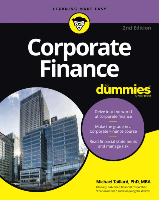 Corporate Finance For Dummies cover