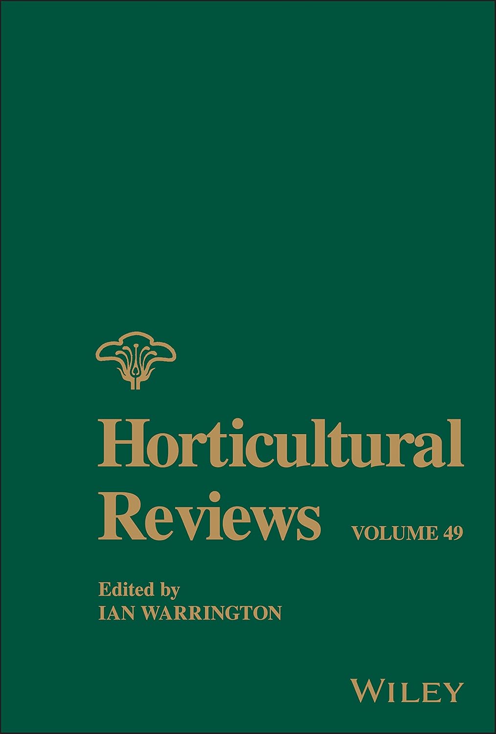 Horticultural Reviews cover