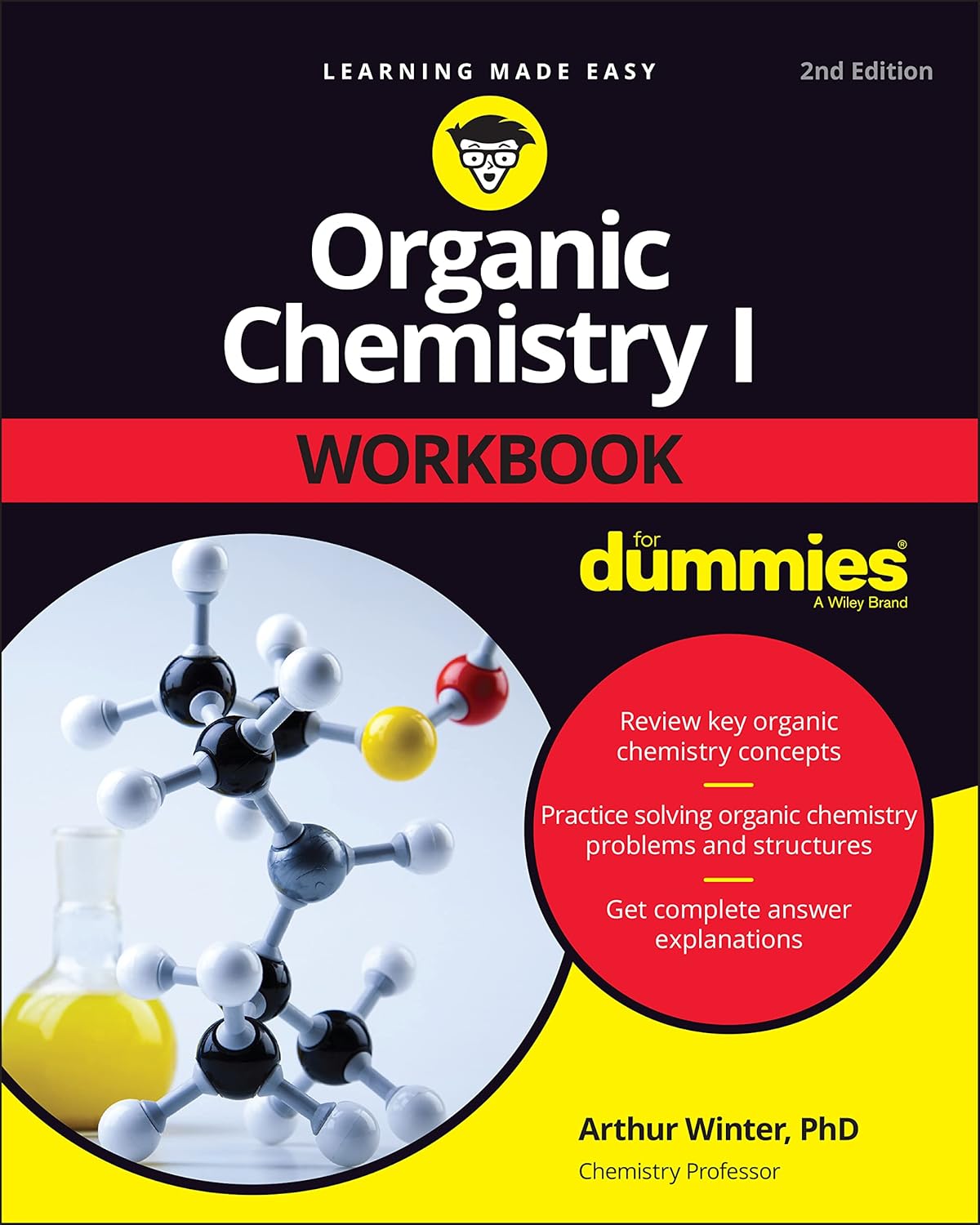 Organic Chemistry I Workbook For Dummies cover