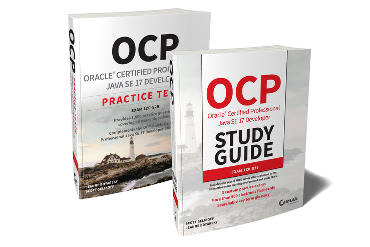 OCP Oracle Certified Professional Java SE 17 Developer Certification Kit: Exam 1Z0-829 cover