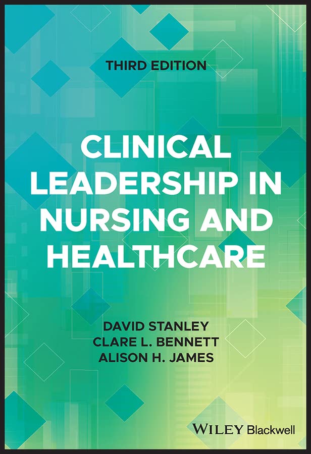 Clinical Leadership in Nursing and Healthcare cover