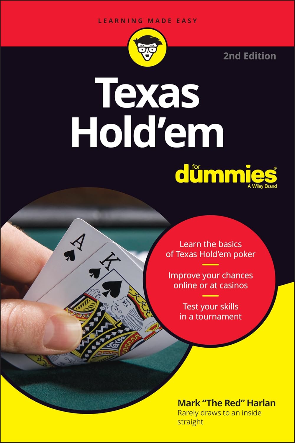 Texas Hold'em For Dummies cover