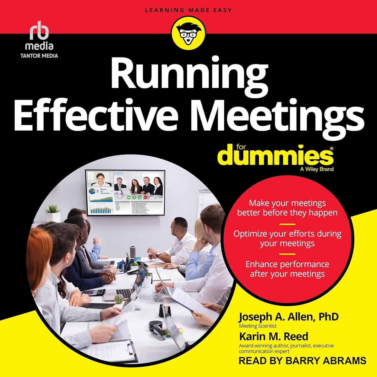 Running Effective Meetings For Dummies cover