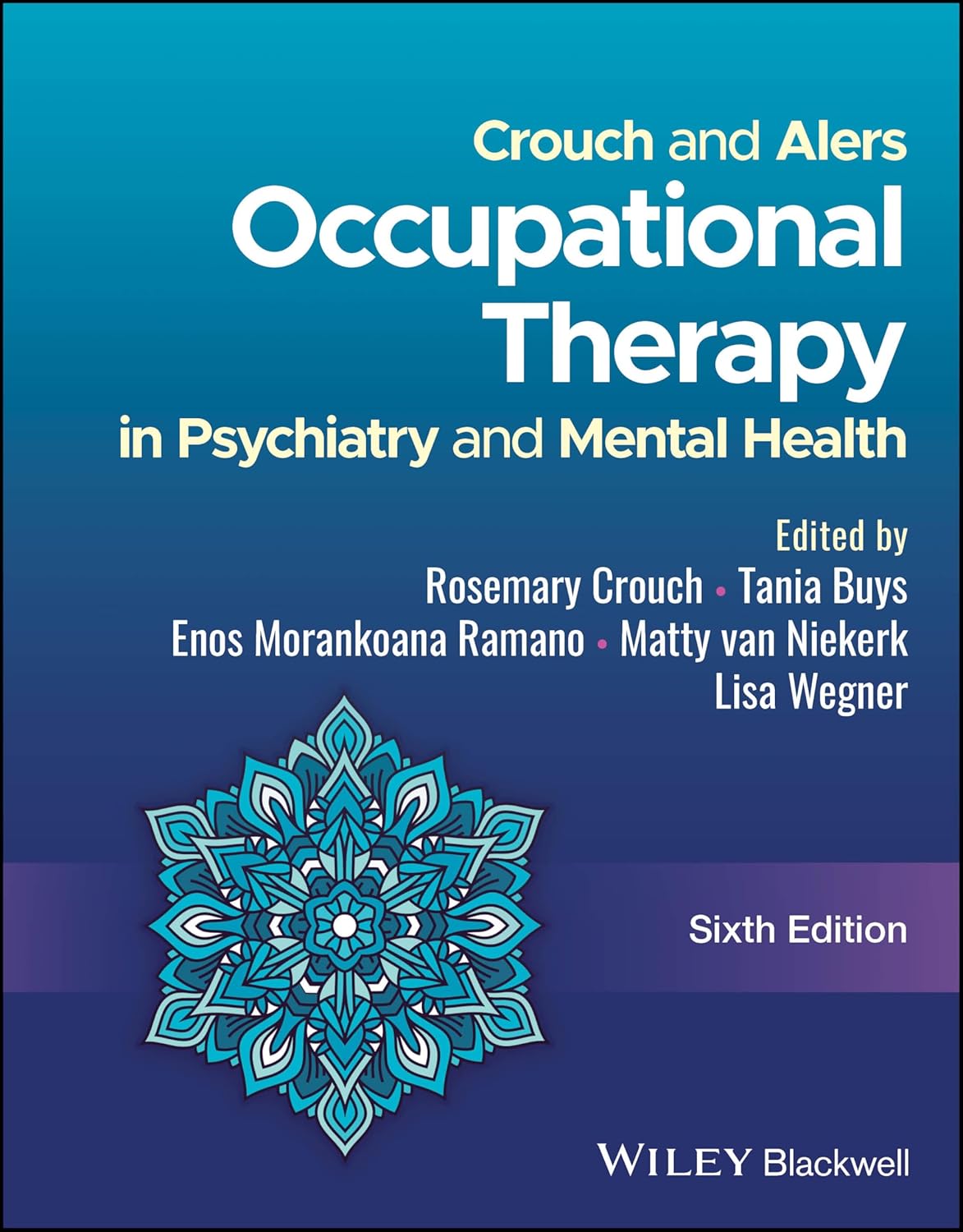Crouch and Alers Occupational Therapy in Psychiatry and Mental Health cover