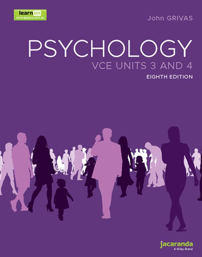 VCE Psychology series cover