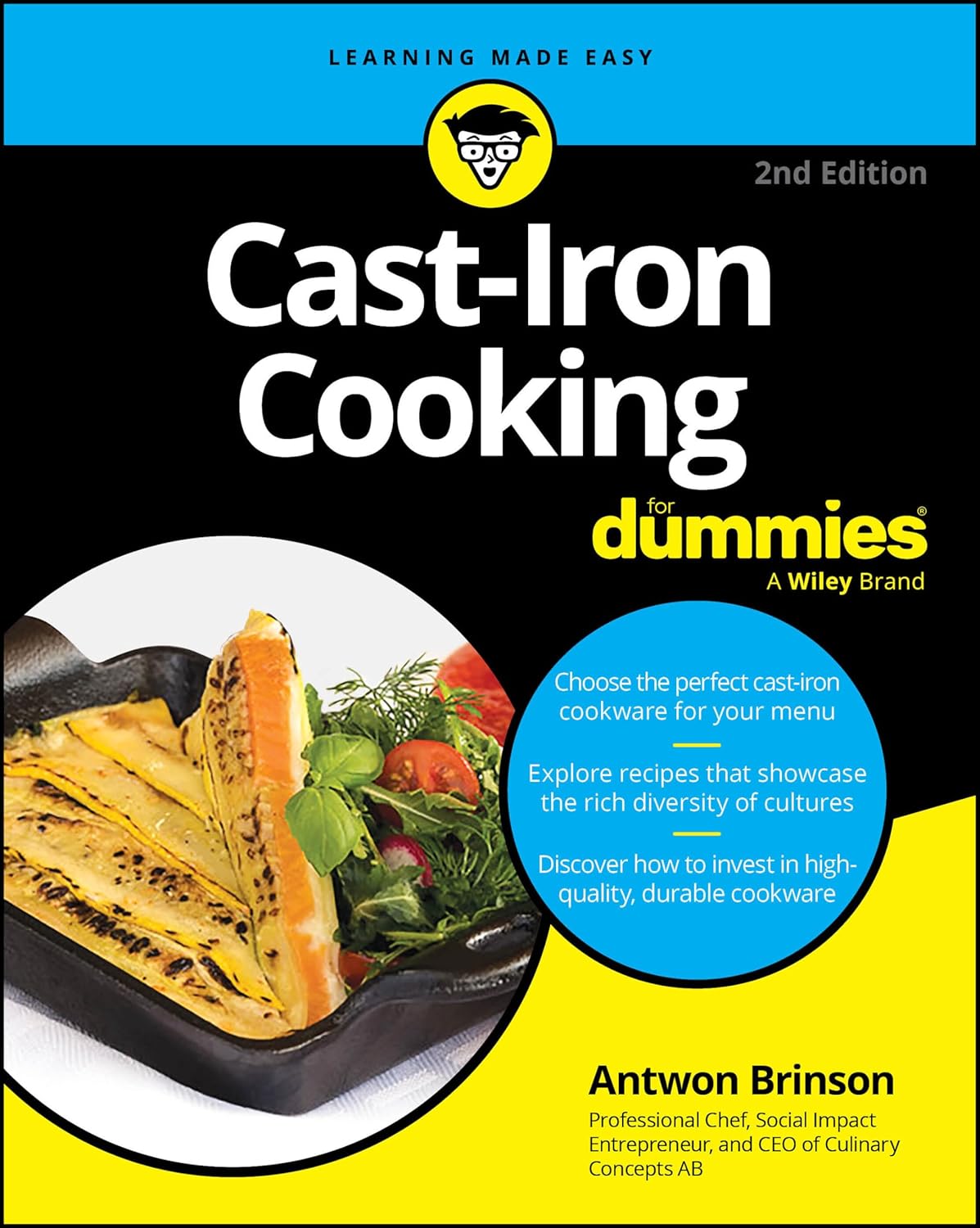 Cast-Iron Cooking For Dummies cover
