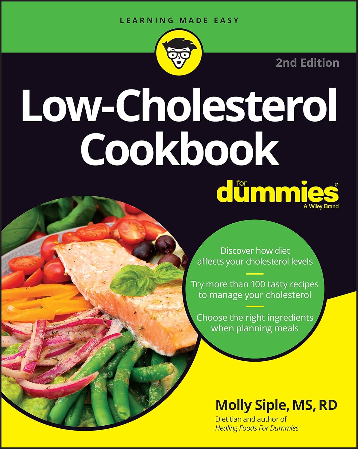 Low-Cholesterol Cookbook For Dummies cover