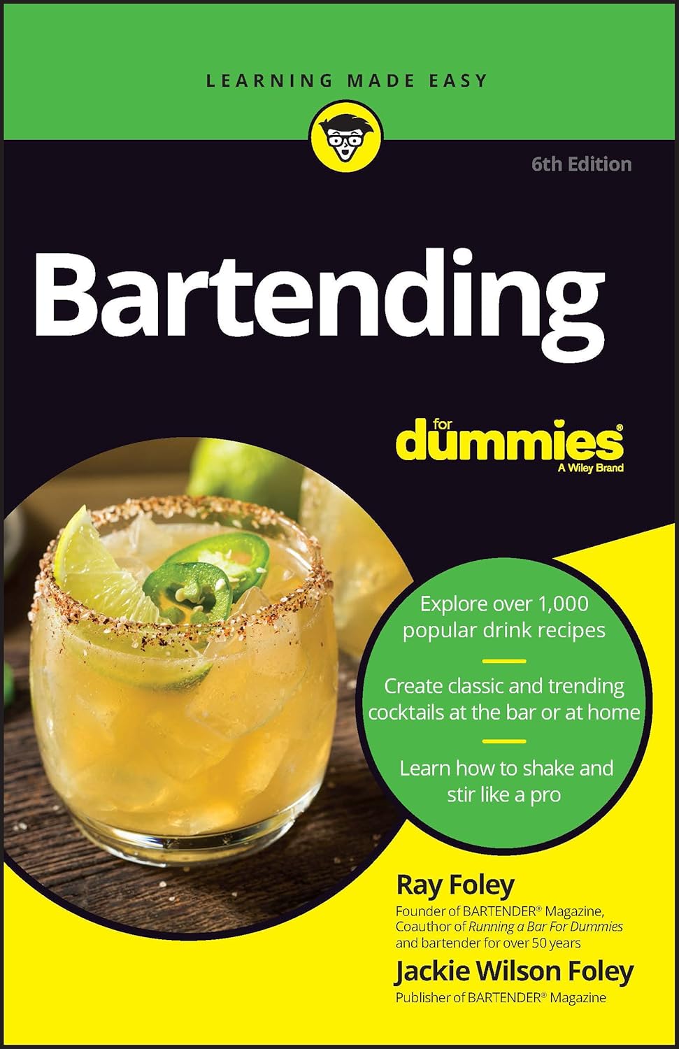 Bartending For Dummies cover