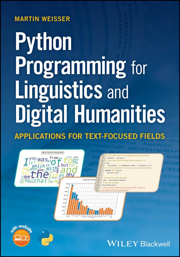 Python Programming for Linguistics and Digital Humanities: Applications for Text-Focused Fields cover