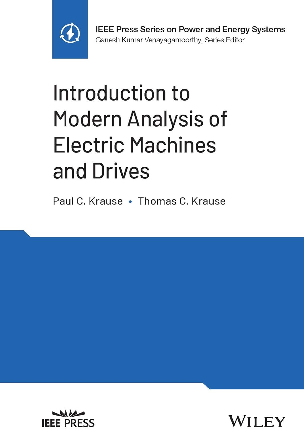 IEEE Press Series on Power and Energy Systems cover