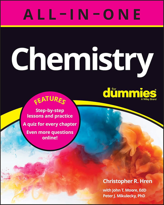 Chemistry All-in-One For Dummies (+ Chapter Quizzes Online) cover