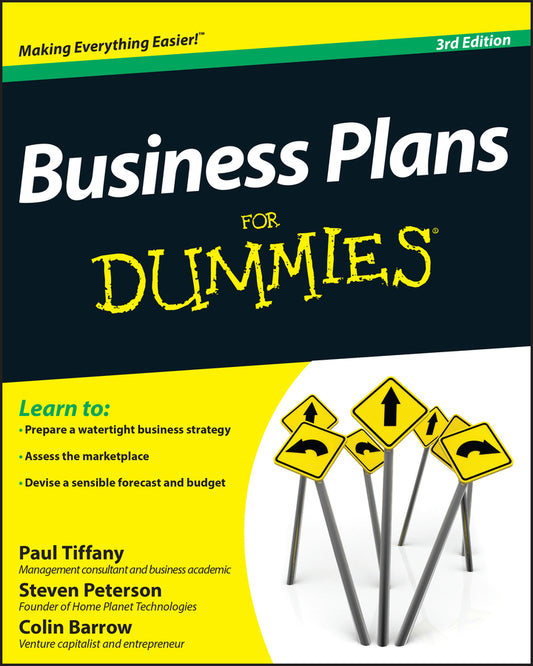 Business Plans For Dummies cover