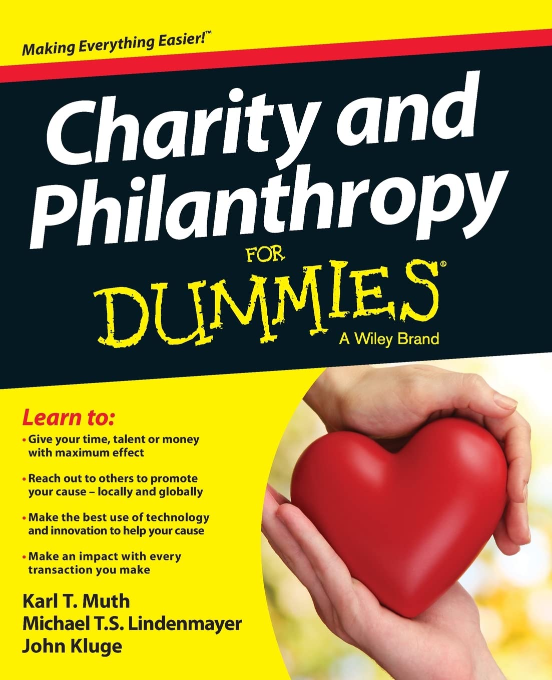 Charity and Philanthropy For Dummies cover