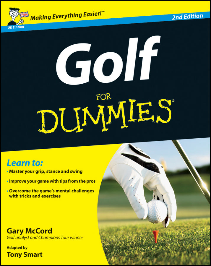 Golf For Dummies, UK Edition cover