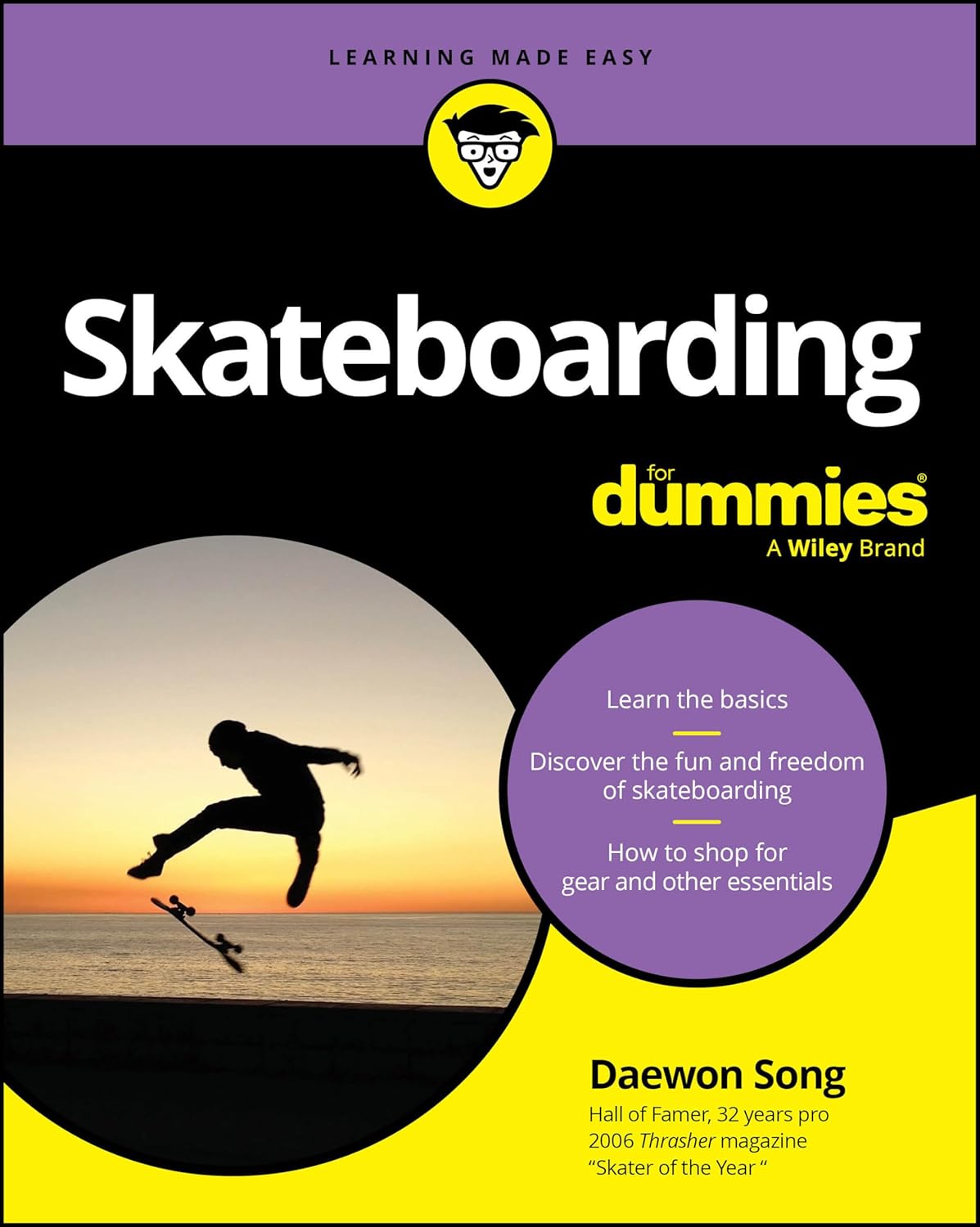 Skateboarding For Dummies cover