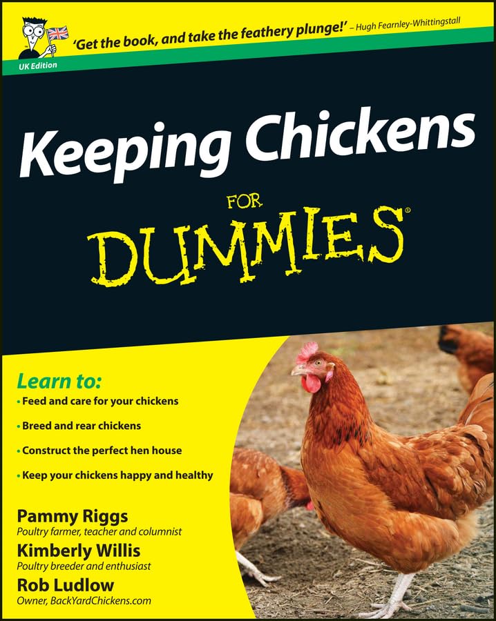 Keeping Chickens For Dummies, UK Edition cover
