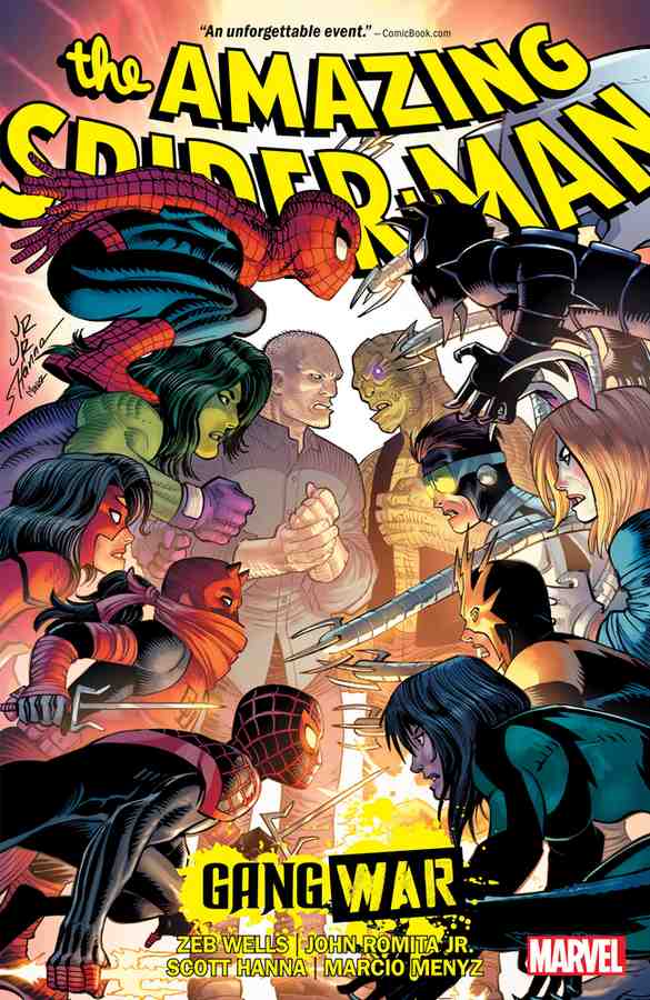 AMAZING SPIDER-MAN BY ZEB WELLS VOL. 9: GANG WAR book cover