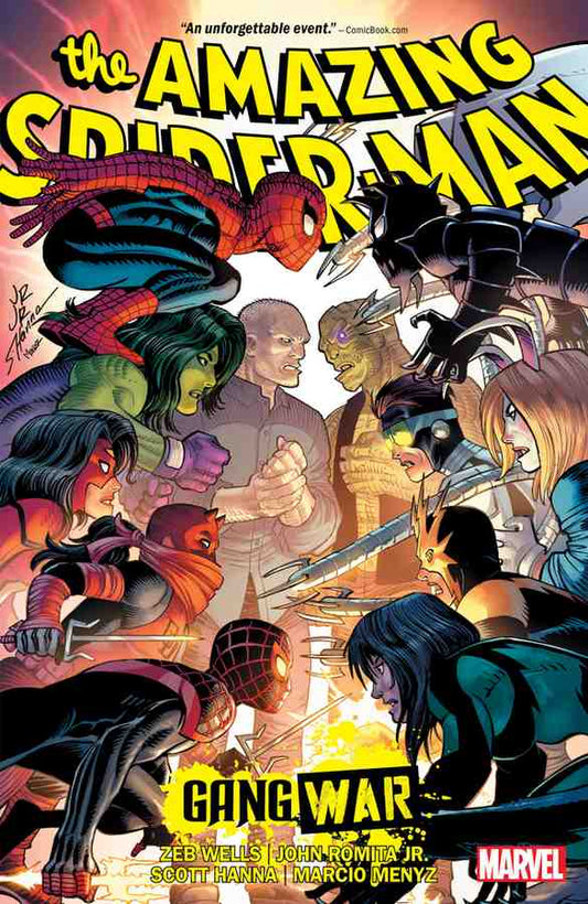 AMAZING SPIDER-MAN BY ZEB WELLS VOL. 9: GANG WAR book cover