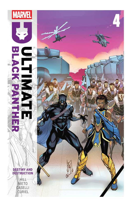Ultimate Black Panther By Bryan Hill Vol. 4: Destiny and Destruction book cover