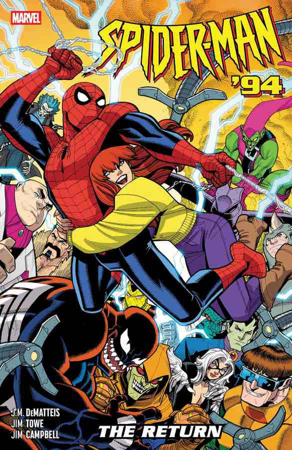 Spider-Man '94: The Return book cover