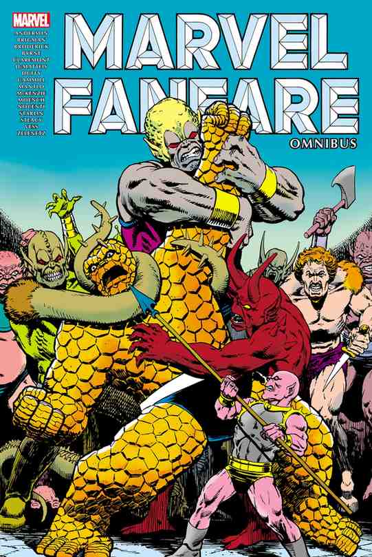 Marvel Fanfare Omnibus Vol. 2 Jim Starlin Cover book cover