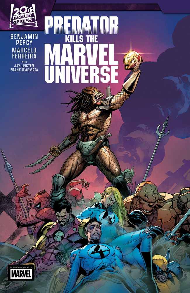 Predator Kills The Marvel Universe book cover