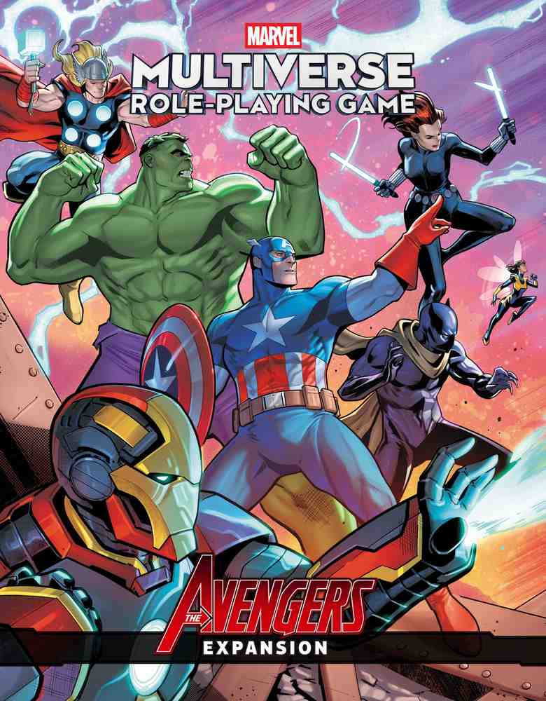 MARVEL MULTIVERSE ROLE-PLAYING GAME: AVENGERS EXPANSION book cover