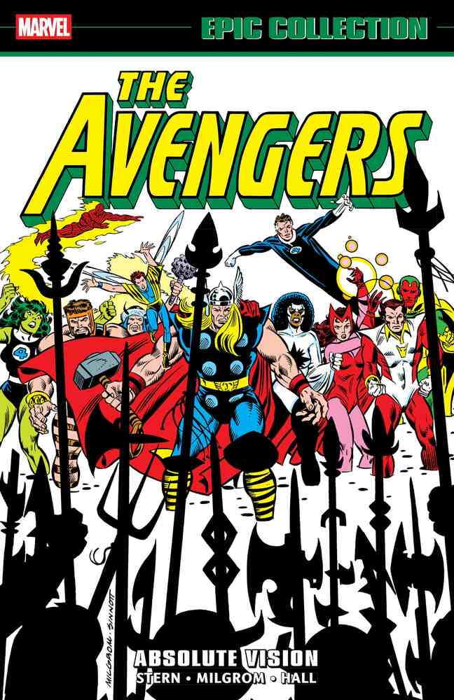 Avengers Epic Collection: Absolute Vision book cover