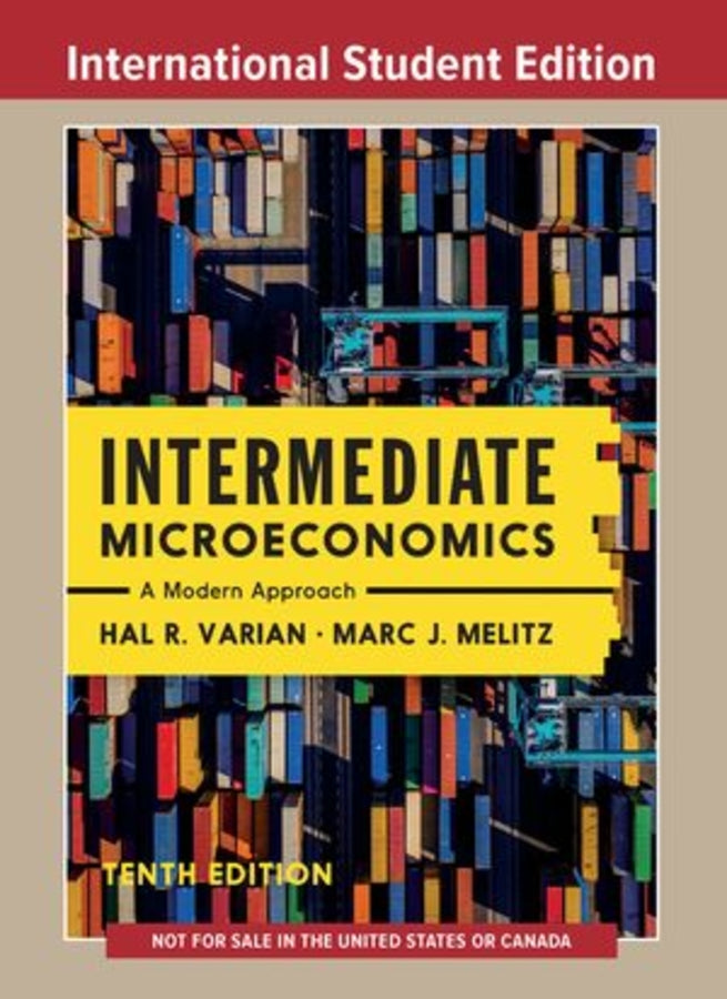 Intermediate Microeconomics: A Modern Approach, International Student Edition cover