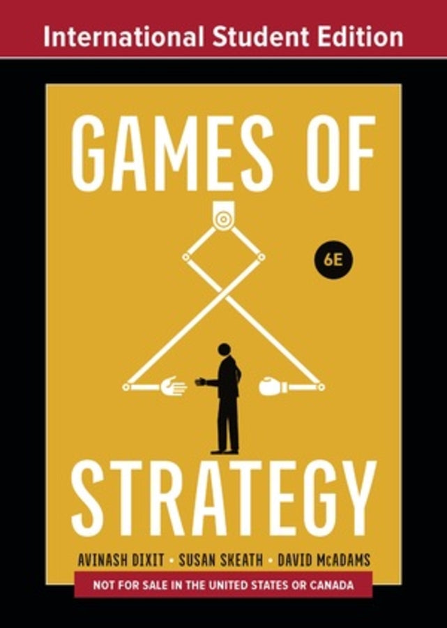 Games of Strategy cover