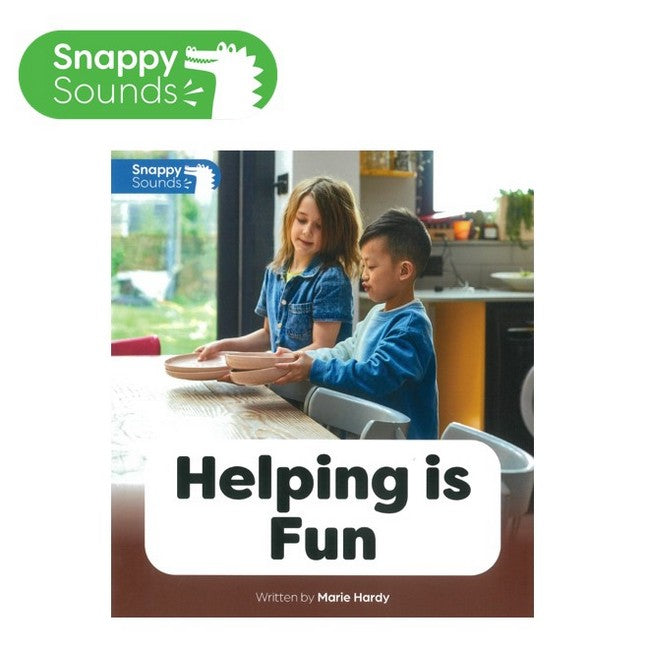 Snappy Sounds Foundation Level 4 Book 31a: Helping is Fun cover