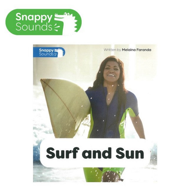 Snappy Sounds Foundation Level 4 Book 33a: Surf and Sun cover