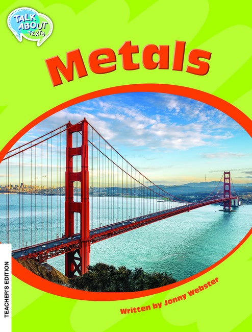 Metals Teachers Edition cover