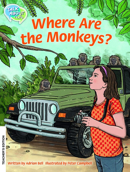 Where Are the Monkeys? Teachers Edition cover