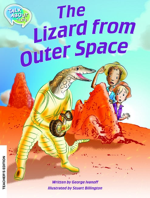 The Lizard From Outer Space Teacher's Edition cover