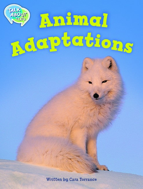 Animal Adaptations Student Edition cover