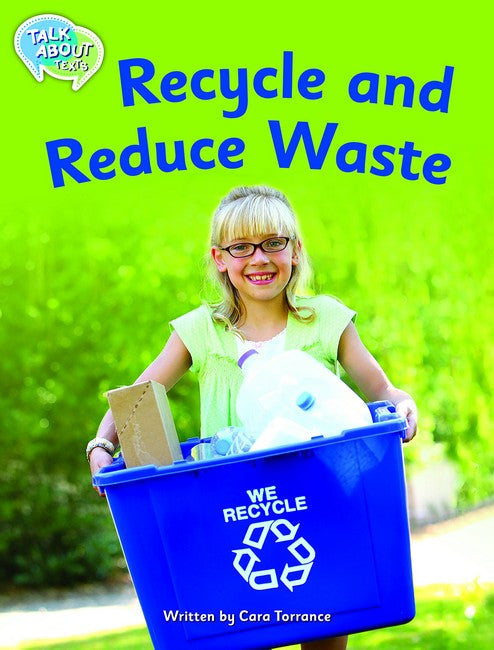 Recycle and Reduce Waste Student Edition cover