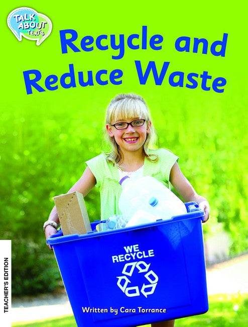 Recycle and Reduce Waste Teachers Edition cover