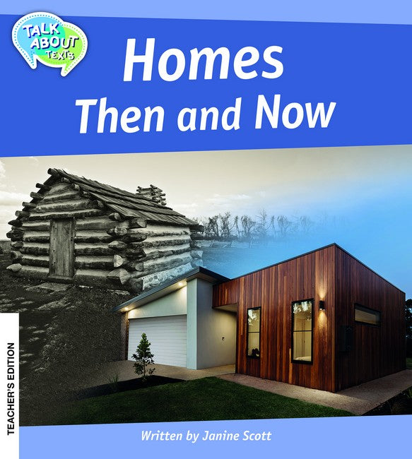 Homes Then and Now Teachers Edition cover